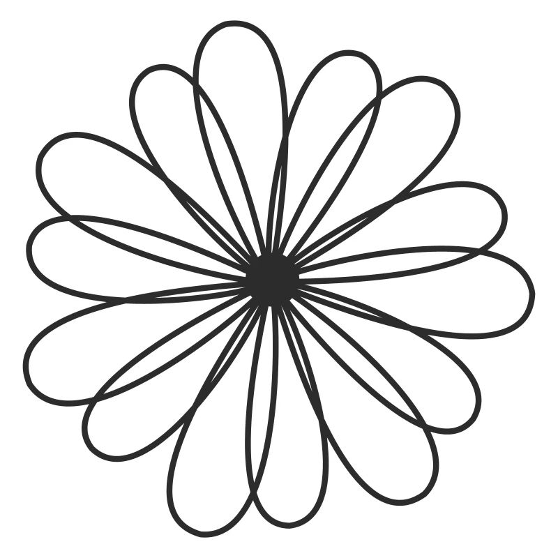 Blossom – Abstract Flower Pattern