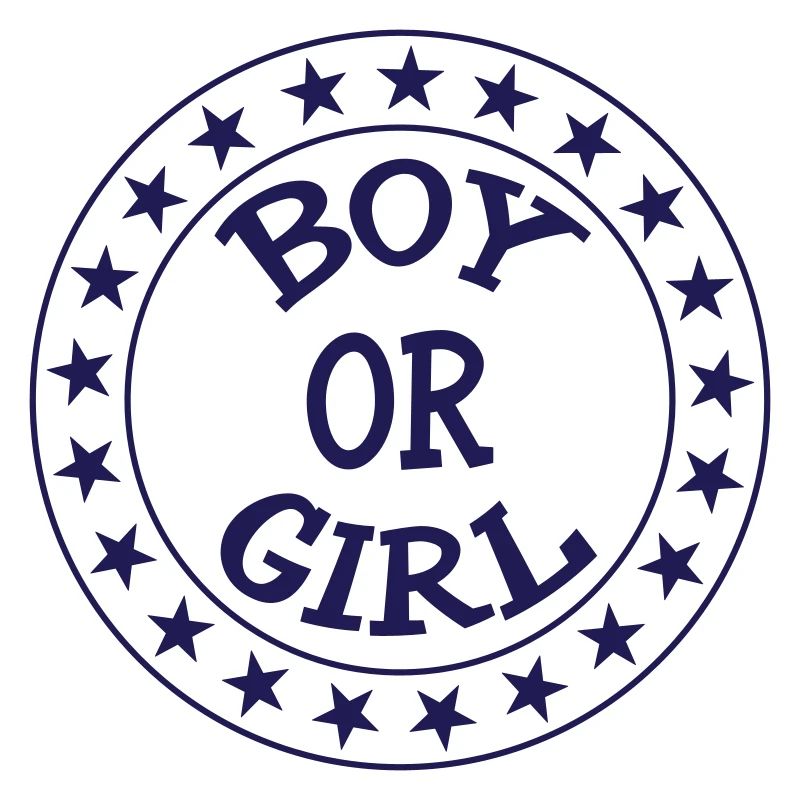 Junge oder Mädchen? Schwangerschaftsgeburt Schwanger