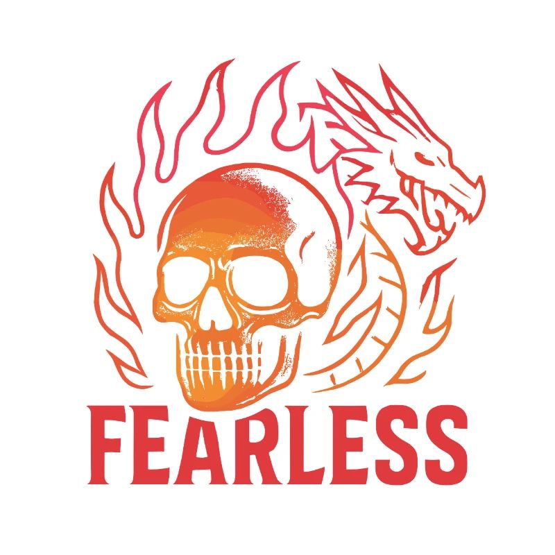 Flammenschädel Fearless