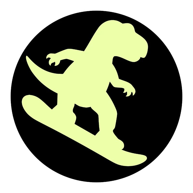 Kinder Snowboard Dinosaurier