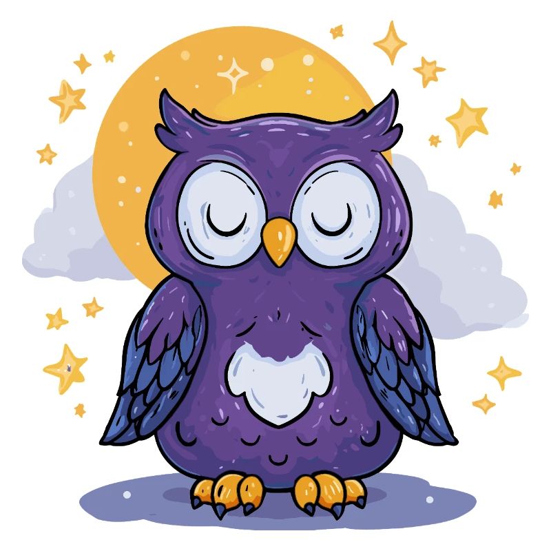 Moonlit Night Owl