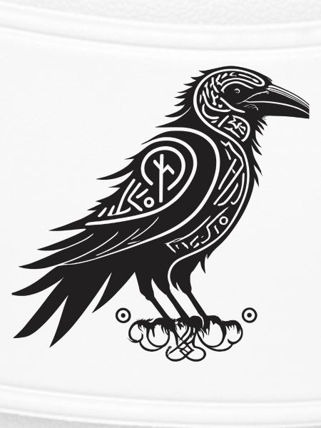 Raven Tribal Black