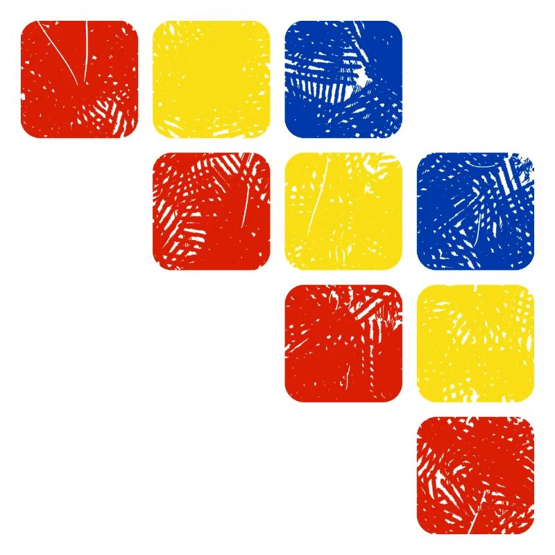 Colors Ornament Pattern - Basic Colors