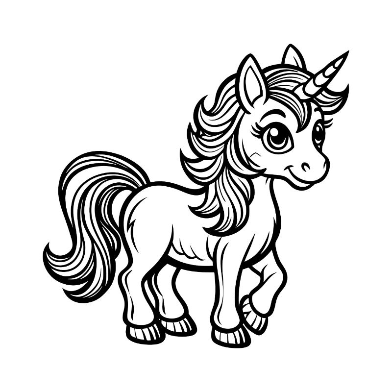 Bébé licorne