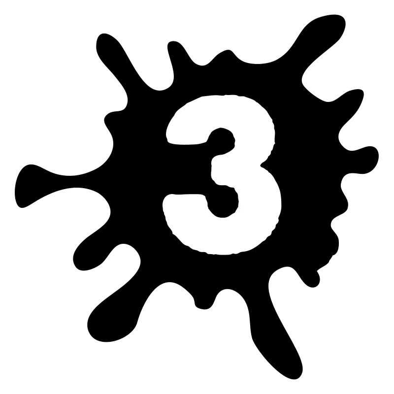 3 Klecks