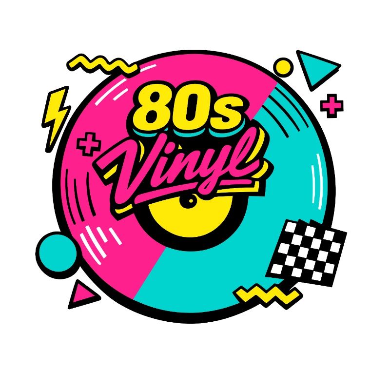 80s Vinyl Neon Revival