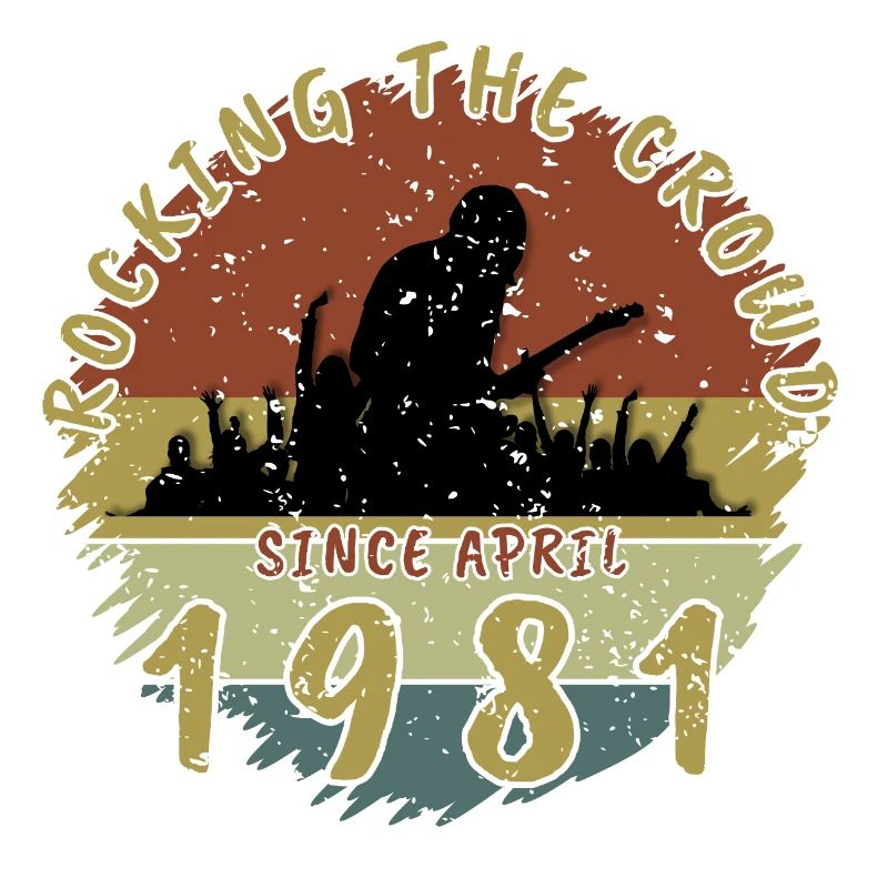 45. Geburtstag Rocking the crowd GIT 04/1981