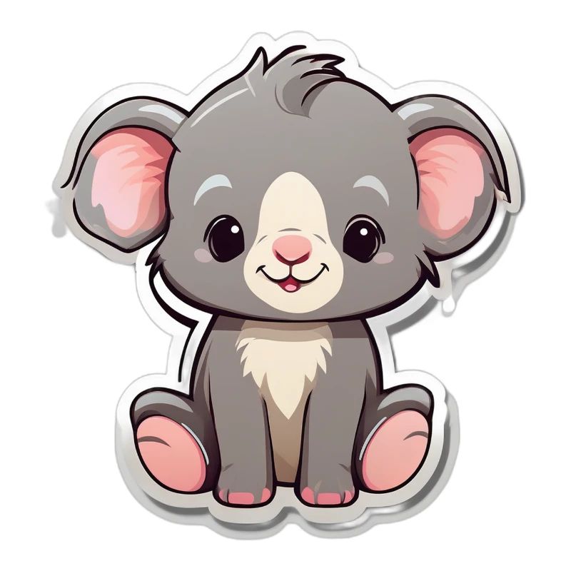 Pastell-Cuddly Koala