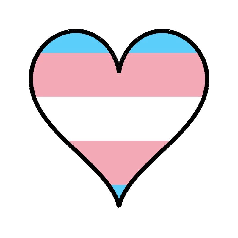 Trans Pride Herz