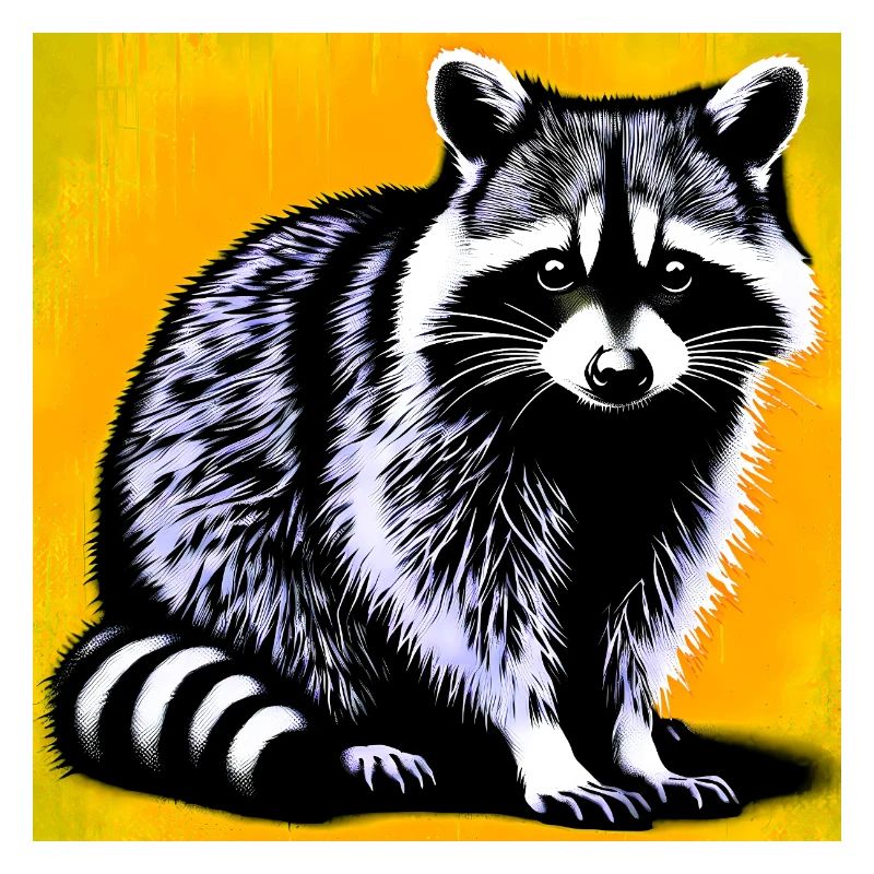 Waschbär