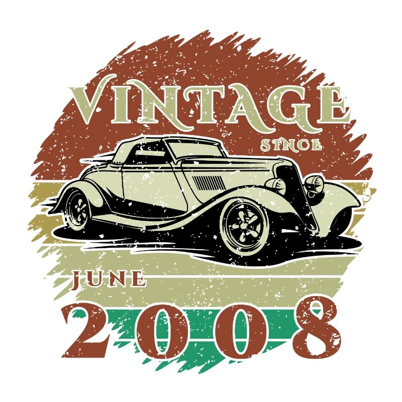 18. Geburtstag - Klassiker - Vintage since 06/2008