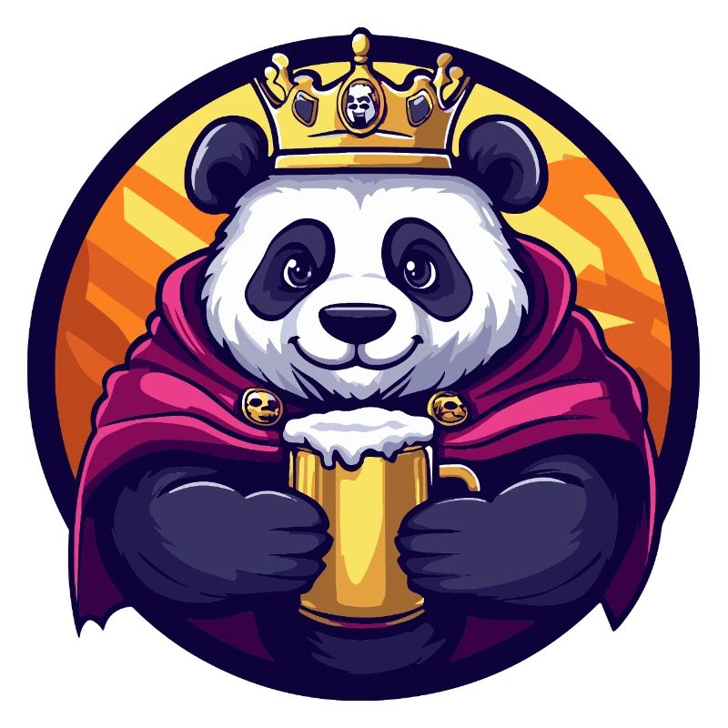 Panda Beer Funny