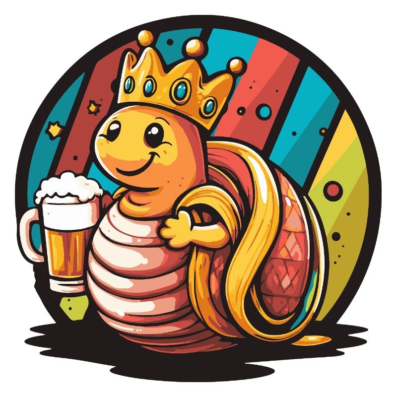 Snail Beer Funny