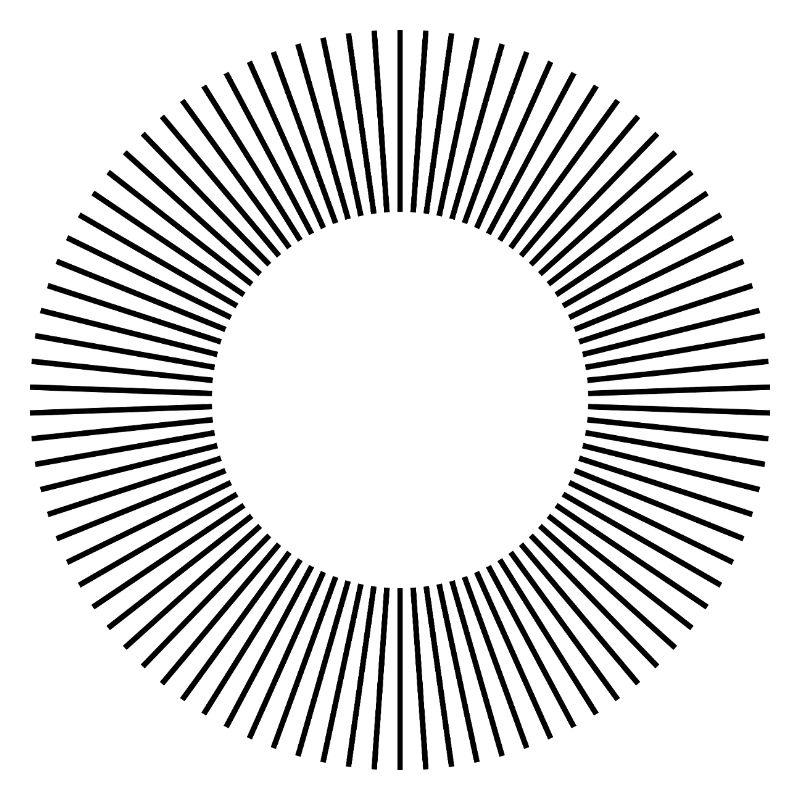 lines circle composition design