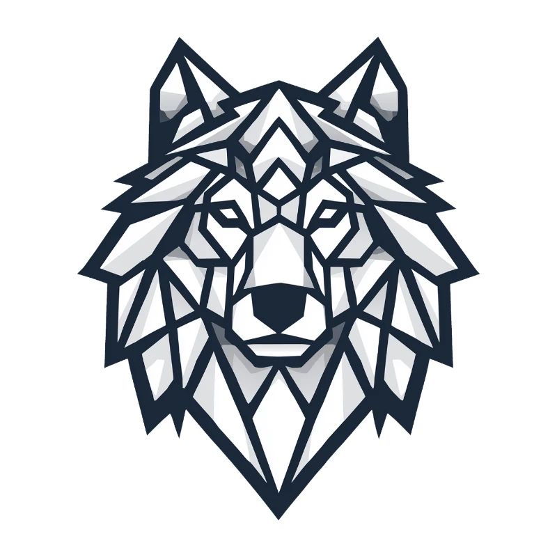 Geometrischer Wolf