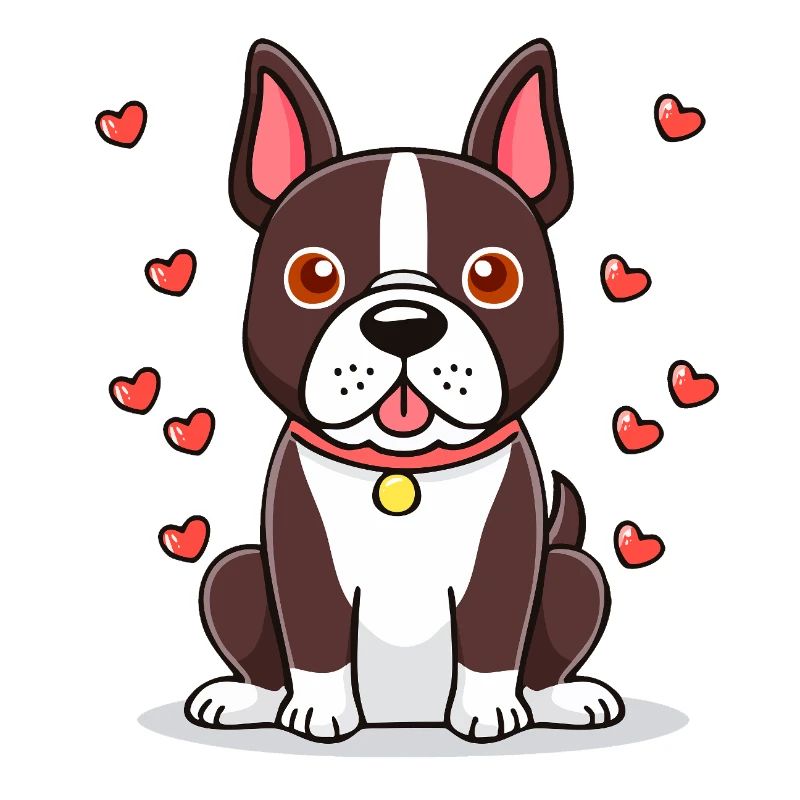 Boston-Terrier(Comic)