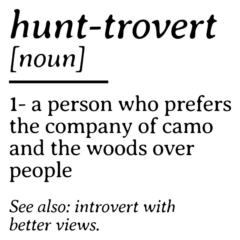 Hunt-rovert Funny Hunting Dictionary Definition