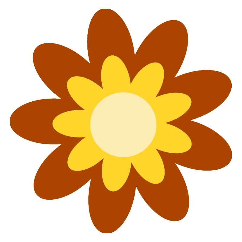 70s Flower Pattern Hippie Gift