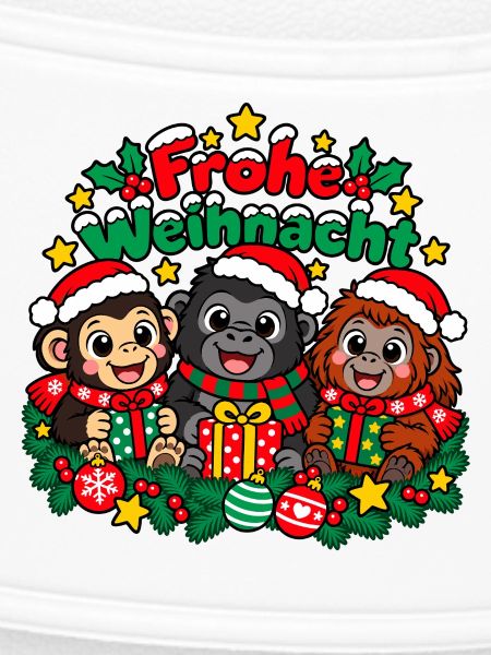 Weihnachts Affen