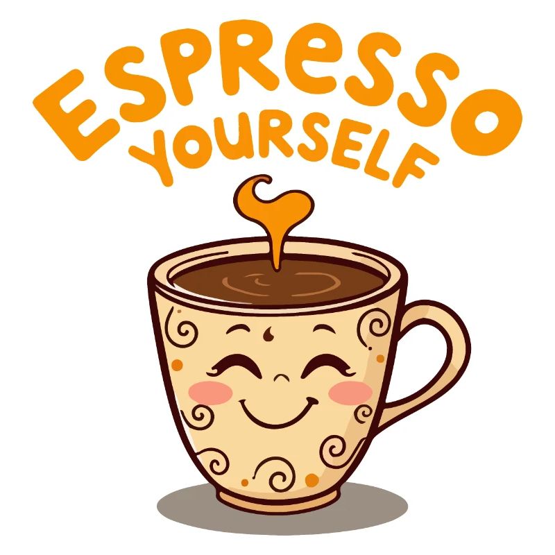 Cute Coffee Mug Stress Reliever Design