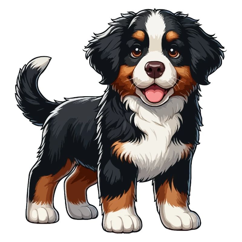 Bouvier Bernois chiot doux