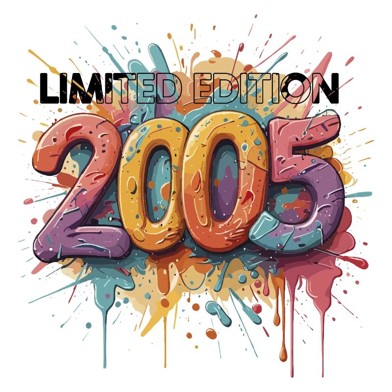 2005 Limitierte Edition Farbexplosion Graffiti