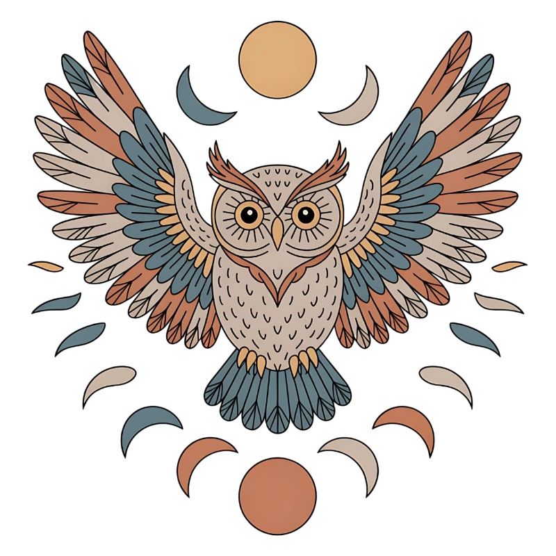 Boho Owl