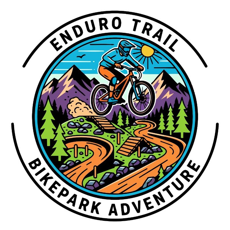 Mountain Path Cyclist Badge