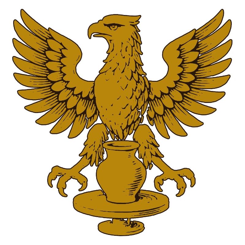 Golden Eagle Crest Emblem
