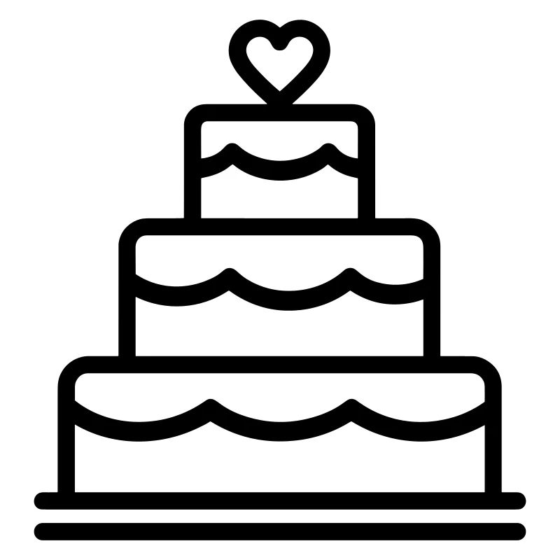 gâteau de mariage