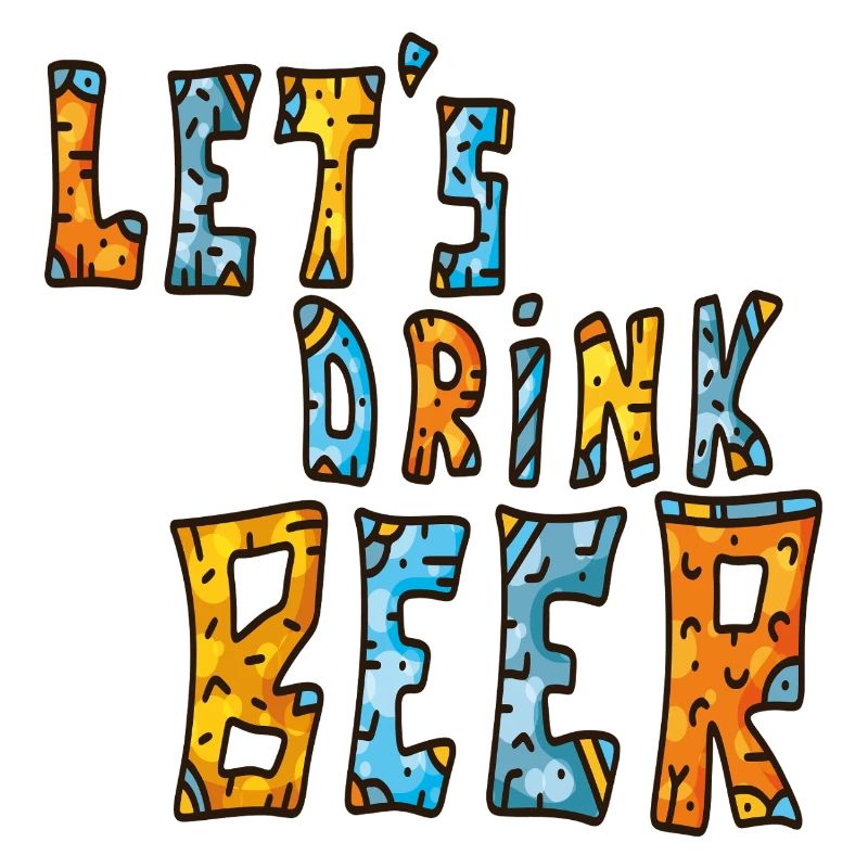 Lass uns Bier trinken 