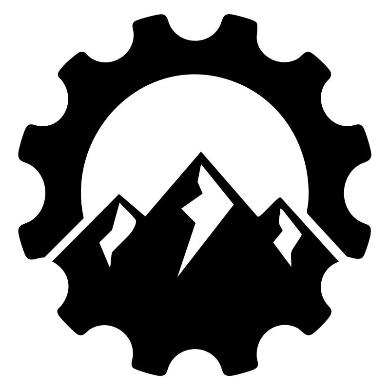 Mountain Chainring – MTB Bike Logo