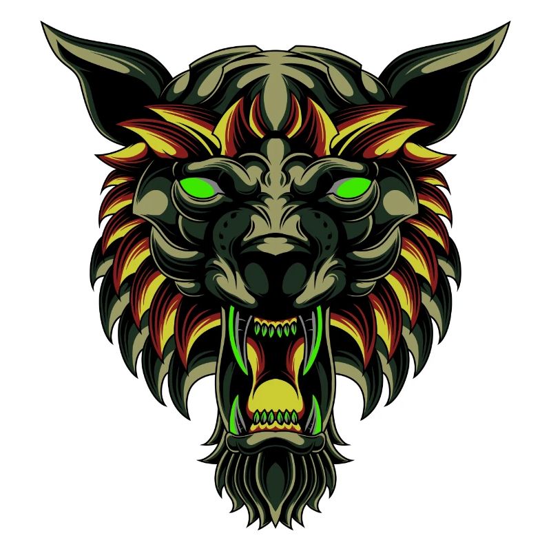 Wolf Tshirt, Wolf Lover Tshirt Werewolf