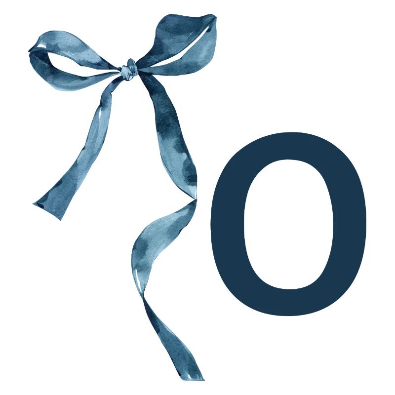 Monogram o gift idea