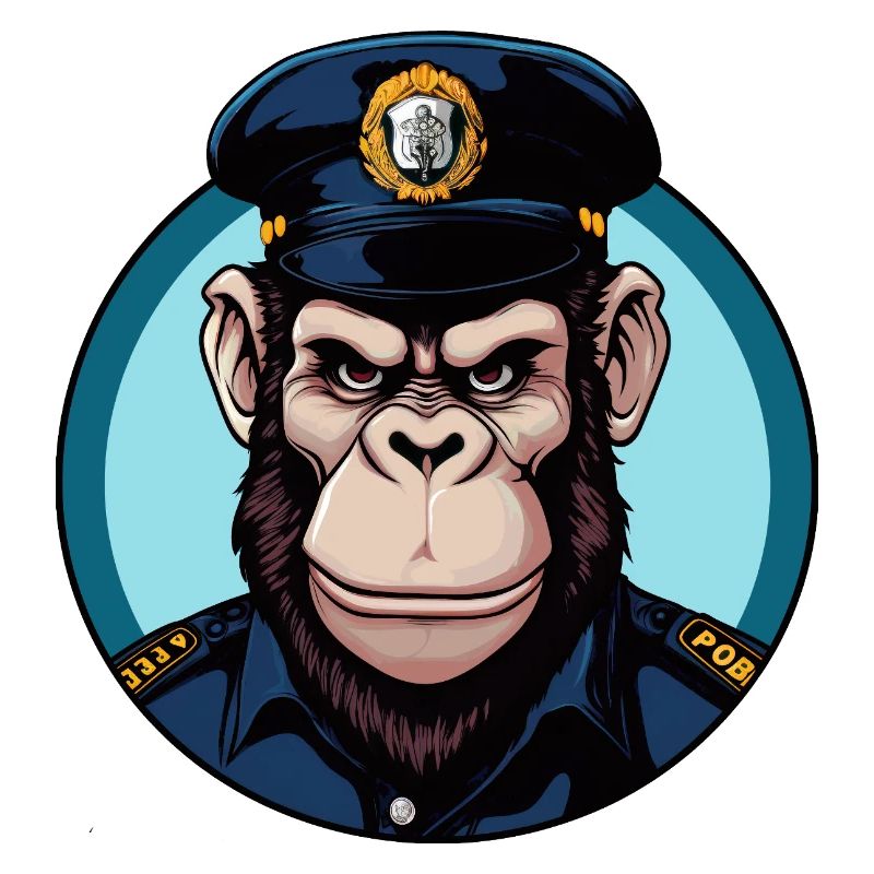 Policeman Monkey