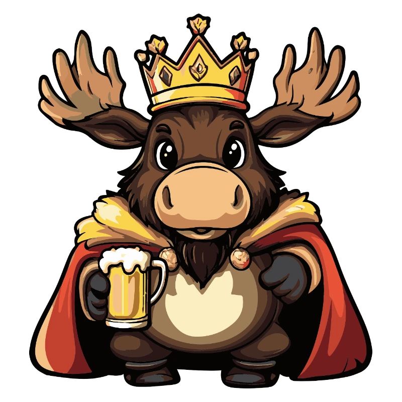Elch Bier König