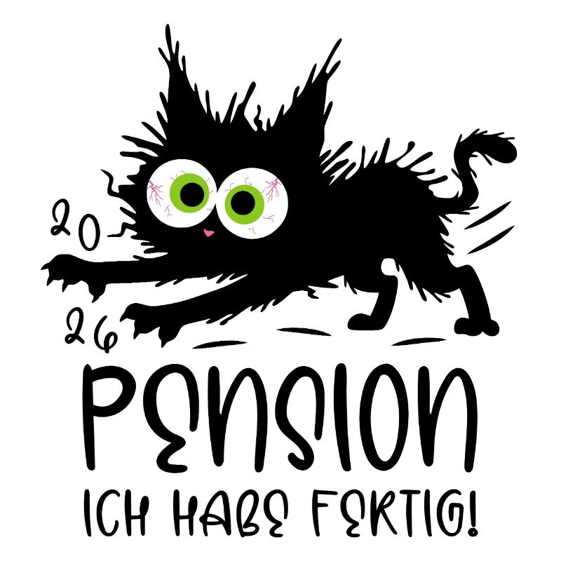Pension 2026 I'm done! Stressed cat