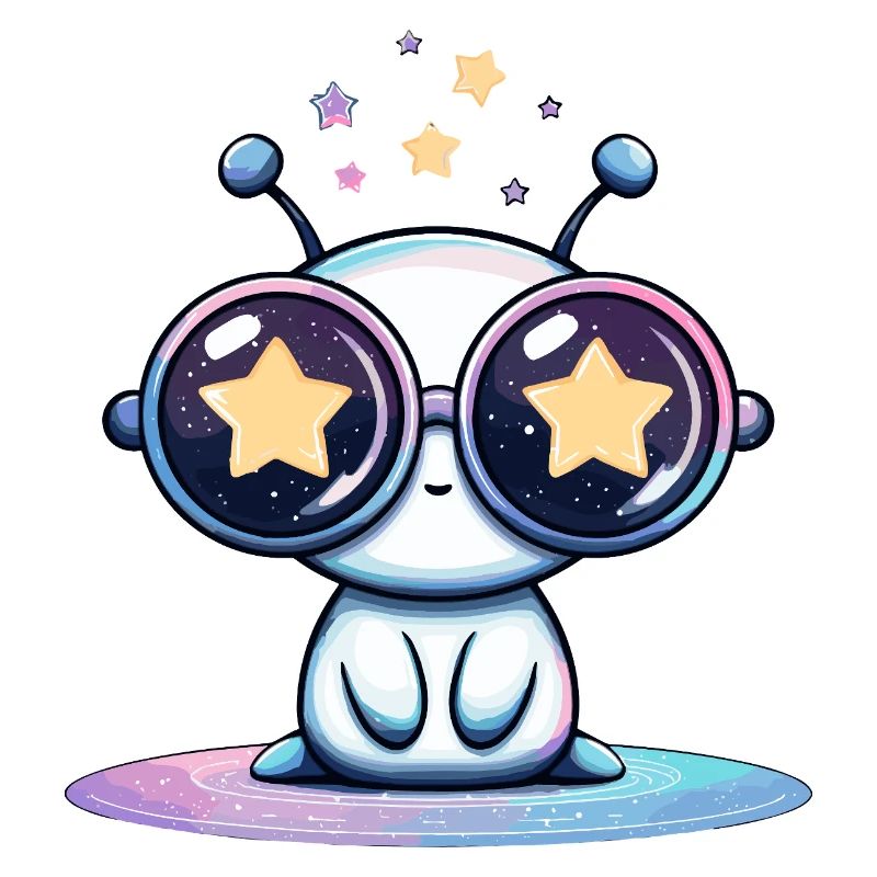 Sternenbrille Alien