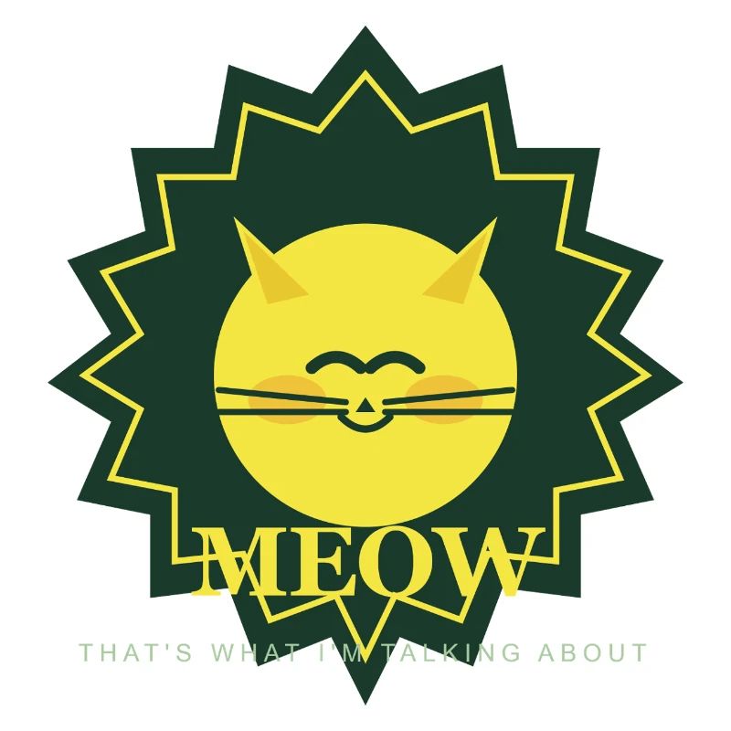Sunny Meow Sun Maskottchen