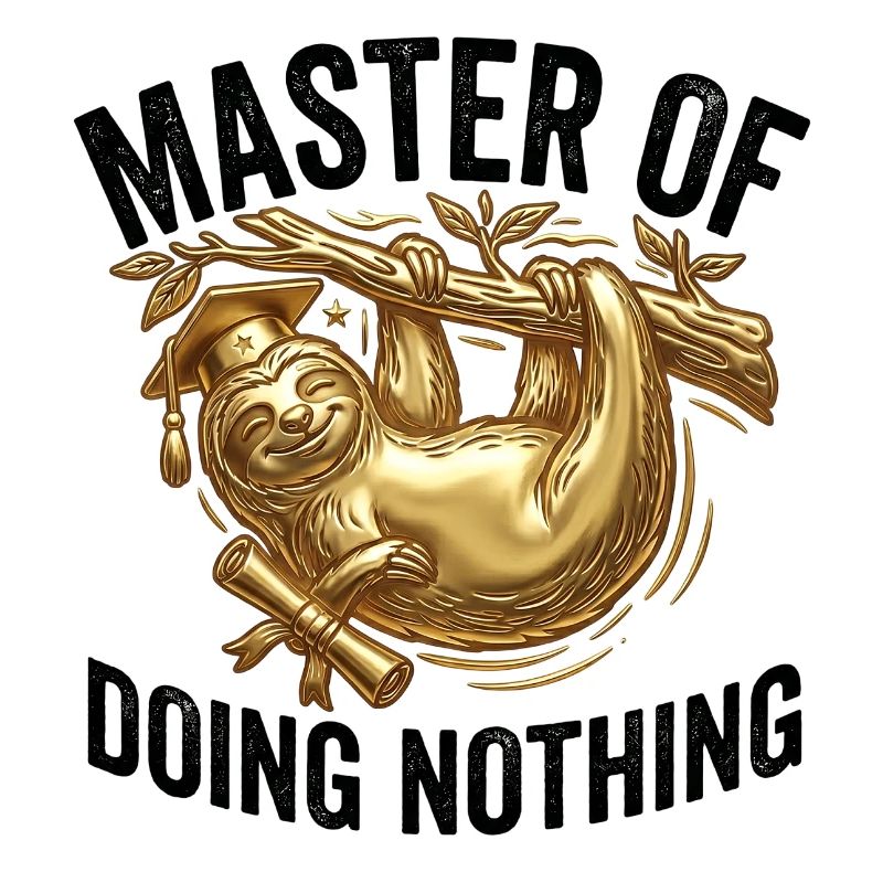 Sloth Master of Doing Nothing