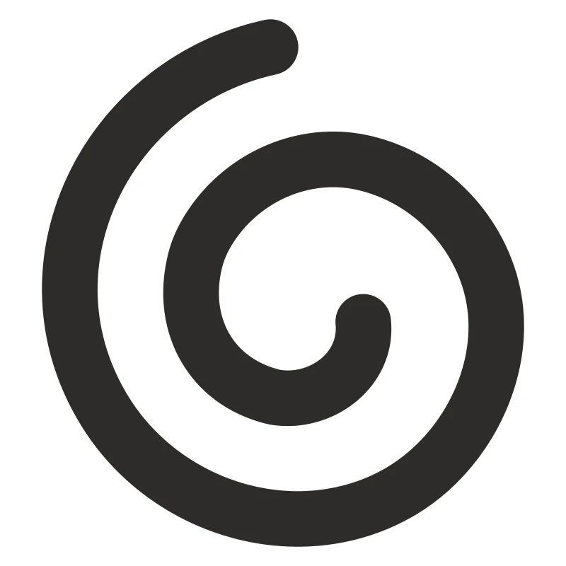 Spiral – Minimalist Symbol Design