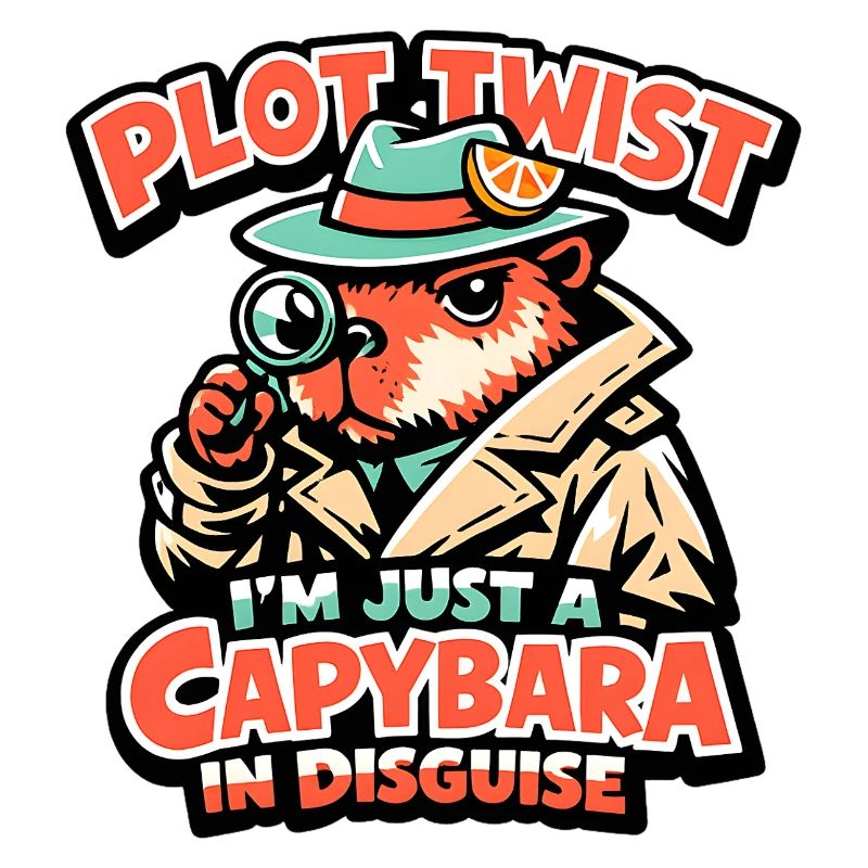 Plot Twist Capybara Detective
