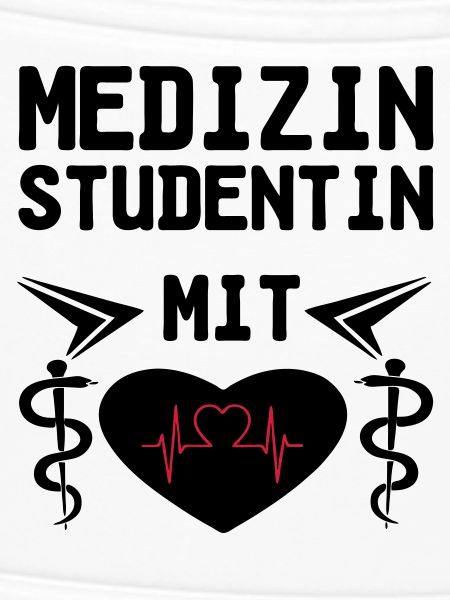 Medizinstudentin mit Herz Geschenk