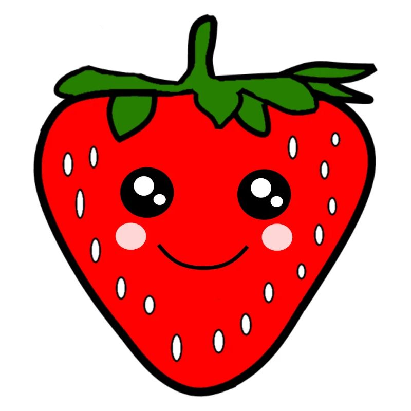 Kawaii Erdbeere