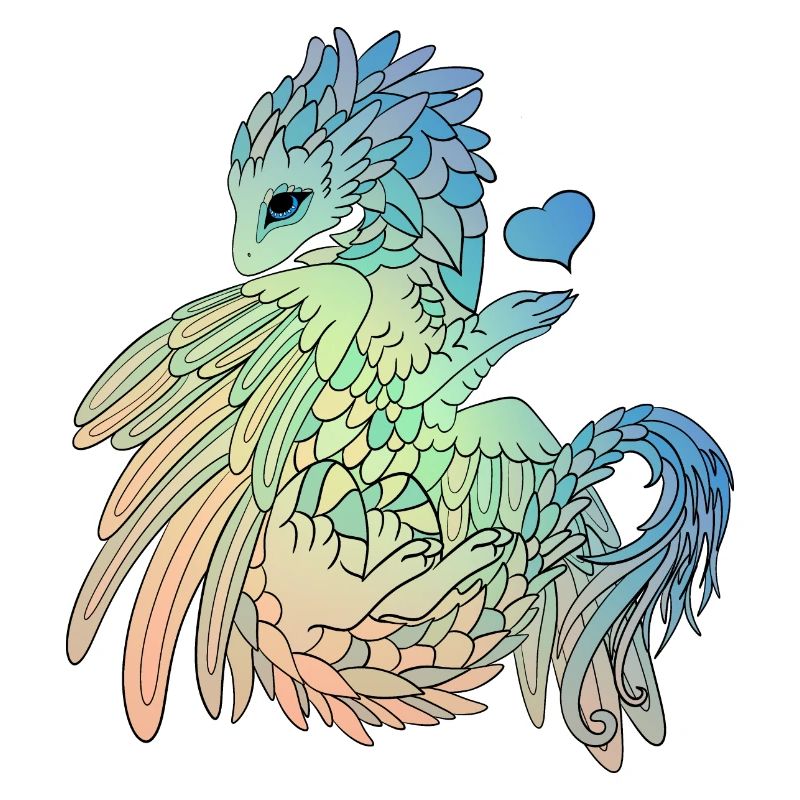 Mystischer Drache