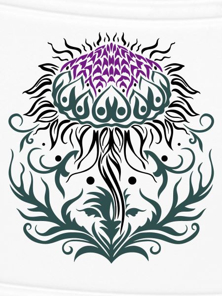 Distel lila Thistle