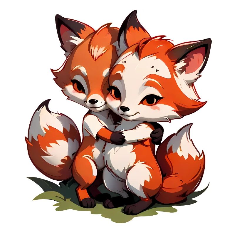Offrez ces mignons renards en cadeau pour la Saint-Valentin