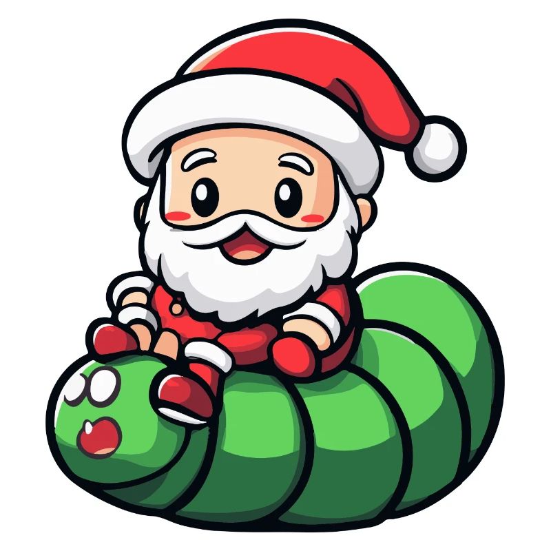 Wurm Weihnachtsmann