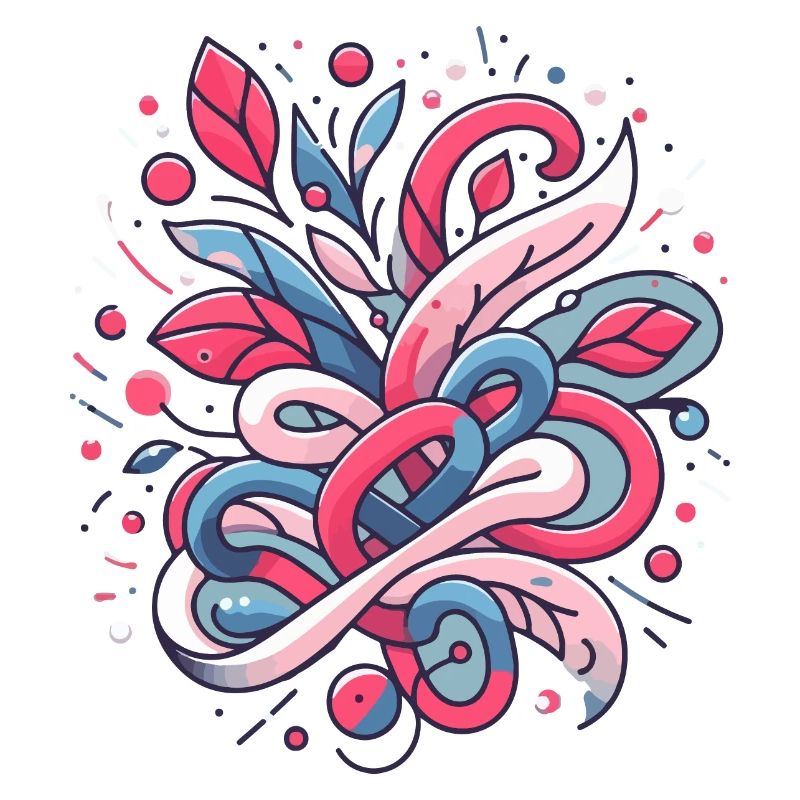 Abstract Floral Pattern