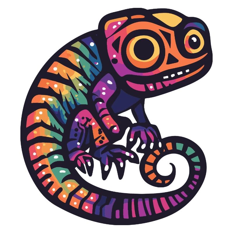 Chameleon Halloween Zombie